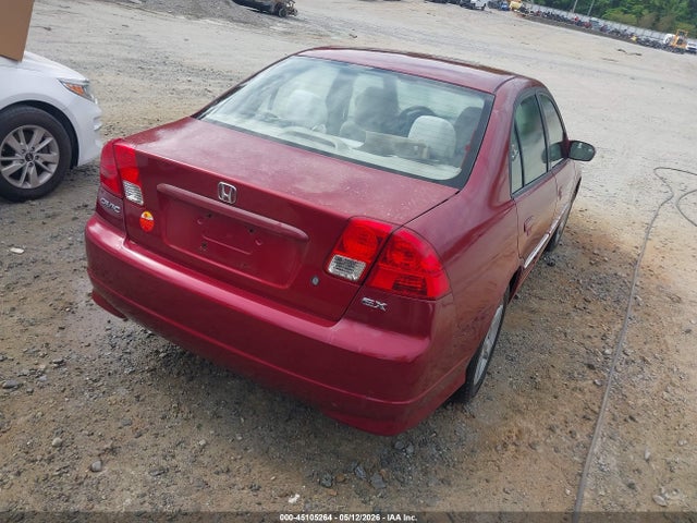2005 Honda Civic Ex მანქანა იყიდება აუქციონზე, vin: 2HGES26745H511490, აუქციონის ნომერი: 45105264