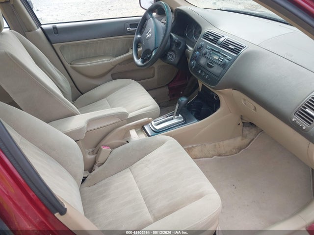 2005 Honda Civic Ex მანქანა იყიდება აუქციონზე, vin: 2HGES26745H511490, აუქციონის ნომერი: 45105264