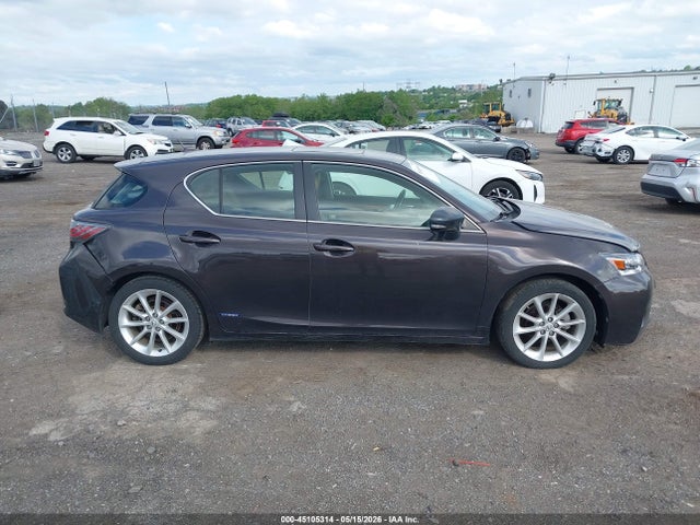 45105314 :رقم المزاد ، JTHKD5BH3B2038874 vin ، 2011 Lexus Ct 200h Premium مزاد بيع