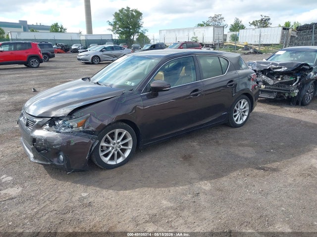 45105314 :رقم المزاد ، JTHKD5BH3B2038874 vin ، 2011 Lexus Ct 200h Premium مزاد بيع