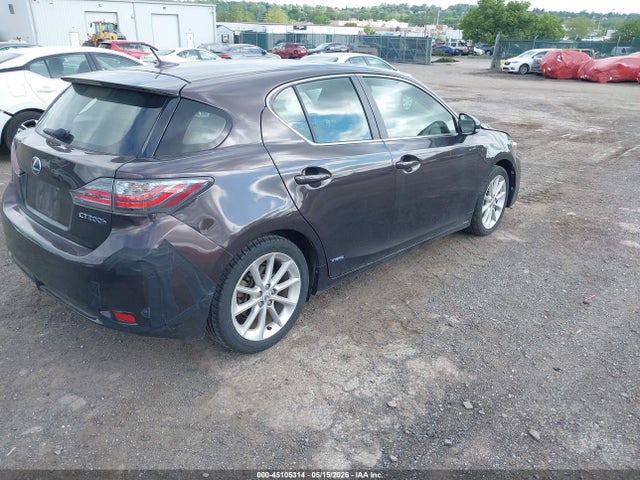 45105314 :رقم المزاد ، JTHKD5BH3B2038874 vin ، 2011 Lexus Ct 200h Premium مزاد بيع