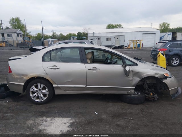 45105323 :رقم المزاد ، 1HGFA168X6L071743 vin ، 2006 Honda Civic Ex مزاد بيع