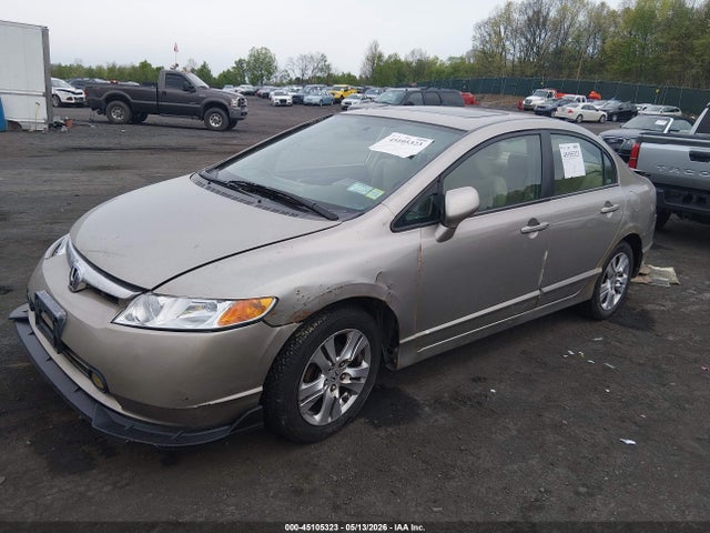 45105323 :رقم المزاد ، 1HGFA168X6L071743 vin ، 2006 Honda Civic Ex مزاد بيع