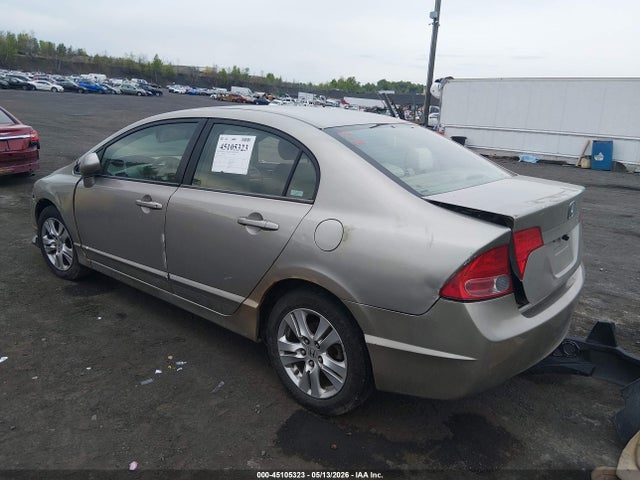45105323 :رقم المزاد ، 1HGFA168X6L071743 vin ، 2006 Honda Civic Ex مزاد بيع