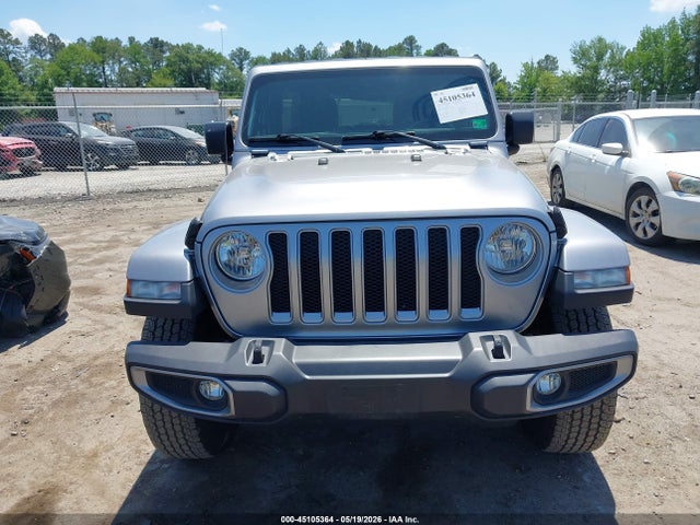 2018 Jeep Wrangler Unlimited Sahara 4x4 მანქანა იყიდება აუქციონზე, vin: 1C4HJXEG5JW154720, აუქციონის ნომერი: 45105364