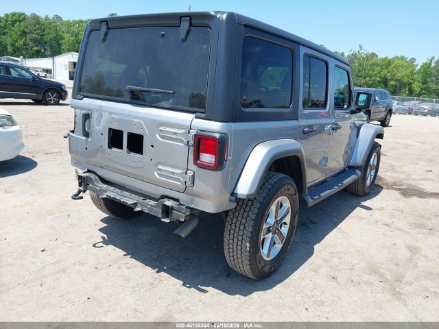 2018 Jeep Wrangler Unlimited Sahara 4x4 მანქანა იყიდება აუქციონზე, vin: 1C4HJXEG5JW154720, აუქციონის ნომერი: 45105364