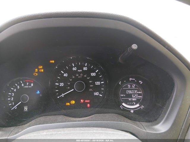 2016 Honda Hr-v Ex-l მანქანა იყიდება აუქციონზე, vin: 3CZRU6H72GM731546, აუქციონის ნომერი: 45105381
