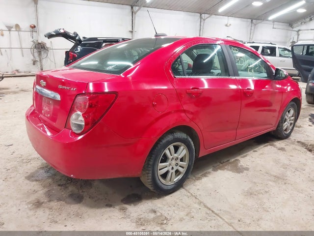 Aukcja sprzedaży 2016 Chevrolet Sonic Lt Auto, vin: 1G1JC5SH3G4139689, numer aukcji: 45105391