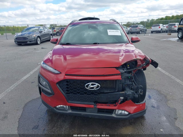 2018 Hyundai Kona Sel მანქანა იყიდება აუქციონზე, vin: KM8K6CAAXJU075228, აუქციონის ნომერი: 45105400