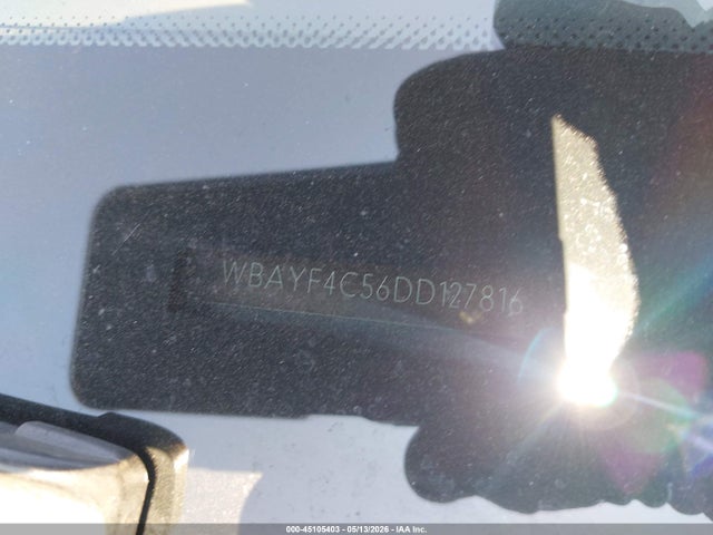 45105403 :رقم المزاد ، WBAYF4C56DD127816 vin ، 2013 Bmw 740li Xdrive مزاد بيع