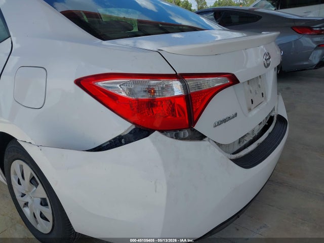 2014 Toyota Corolla L მანქანა იყიდება აუქციონზე, vin: 2T1BURHE9EC201751, აუქციონის ნომერი: 45105405