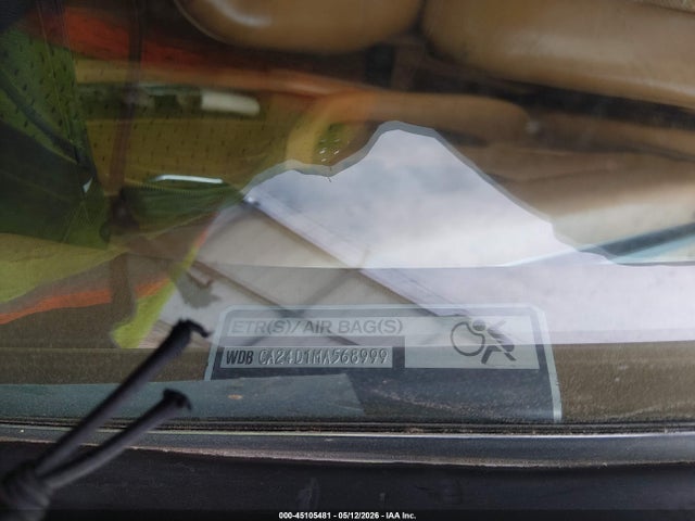 45105481 :رقم المزاد ، WDBCA24D1MA568999 vin ، 1991 Mercedes-benz 300 Se مزاد بيع