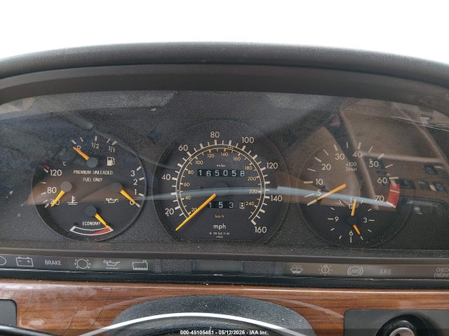 45105481 :رقم المزاد ، WDBCA24D1MA568999 vin ، 1991 Mercedes-benz 300 Se مزاد بيع