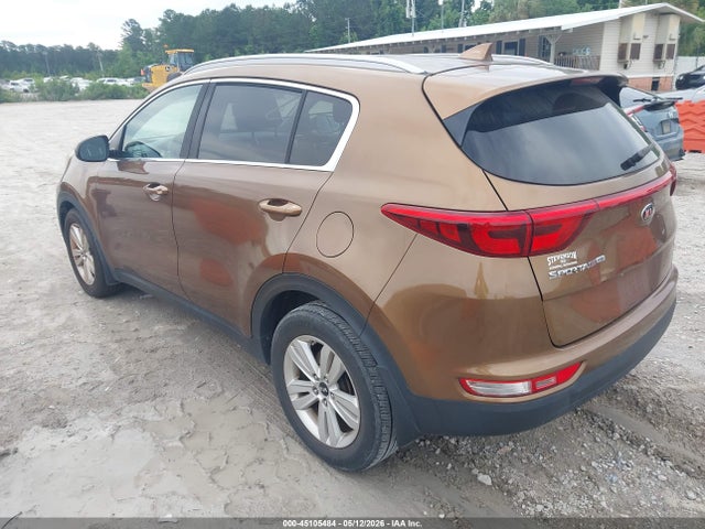2017 Kia Sportage Lx მანქანა იყიდება აუქციონზე, vin: KNDPM3AC3H7109617, აუქციონის ნომერი: 45105484