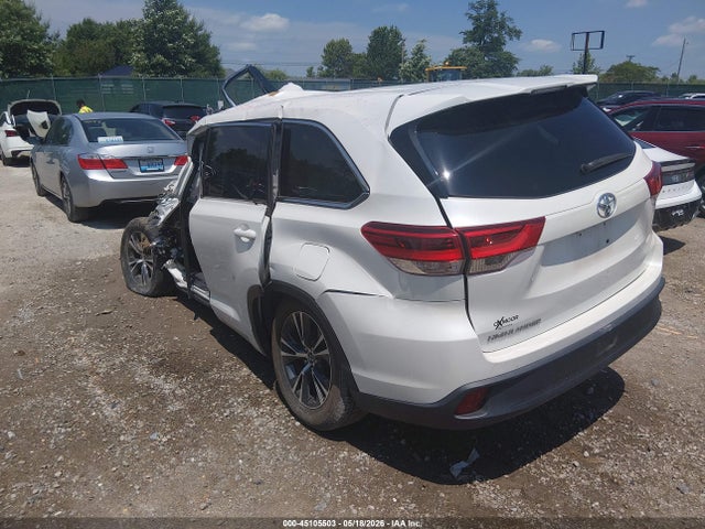Aukcja sprzedaży 2018 Toyota Highlander Le, vin: 5TDZARFH5JS035802, numer aukcji: 45105503