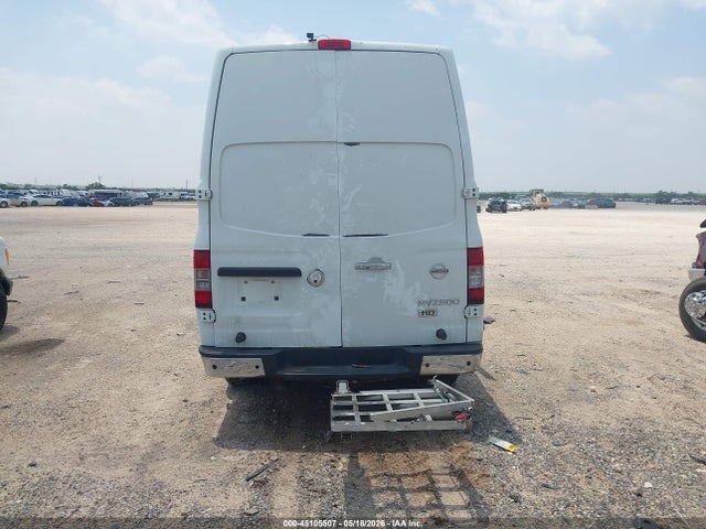 2013 Nissan Nv Cargo Nv2500 Hd Sv V6 მანქანა იყიდება აუქციონზე, vin: 1N6BF0LX7DN109593, აუქციონის ნომერი: 45105507