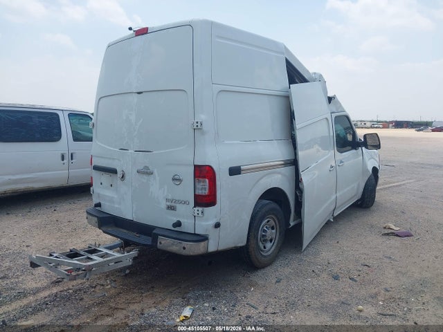 2013 Nissan Nv Cargo Nv2500 Hd Sv V6 მანქანა იყიდება აუქციონზე, vin: 1N6BF0LX7DN109593, აუქციონის ნომერი: 45105507