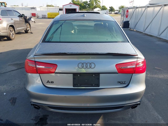 45105538 :رقم المزاد ، WAUHGAFC5FN003152 vin ، 2015 Audi A6 3.0t Premium Plus مزاد بيع