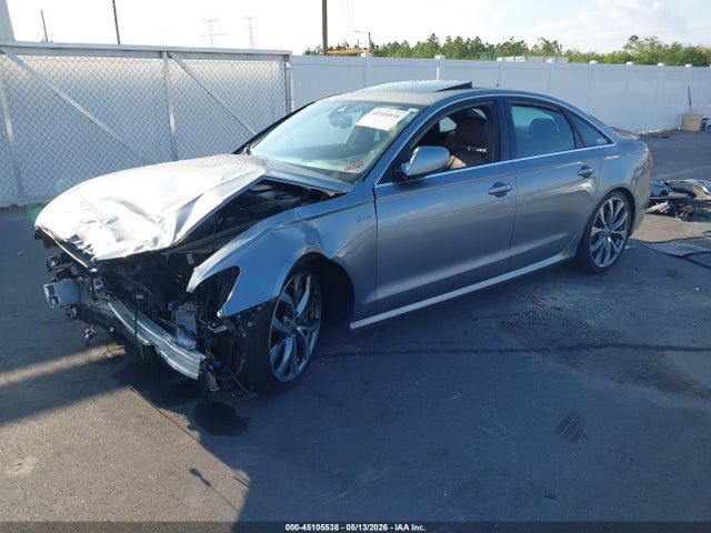 45105538 :رقم المزاد ، WAUHGAFC5FN003152 vin ، 2015 Audi A6 3.0t Premium Plus مزاد بيع