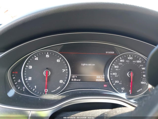 45105538 :رقم المزاد ، WAUHGAFC5FN003152 vin ، 2015 Audi A6 3.0t Premium Plus مزاد بيع
