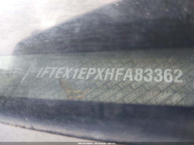Продаж на аукціоні авто 2017 Ford F-150 Xl, vin: 1FTEX1EPXHFA83362, номер лоту: 45105546