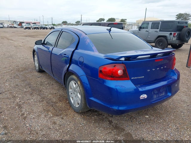 2013 Dodge Avenger Se მანქანა იყიდება აუქციონზე, vin: 1C3CDZAB2DN771059, აუქციონის ნომერი: 45105627