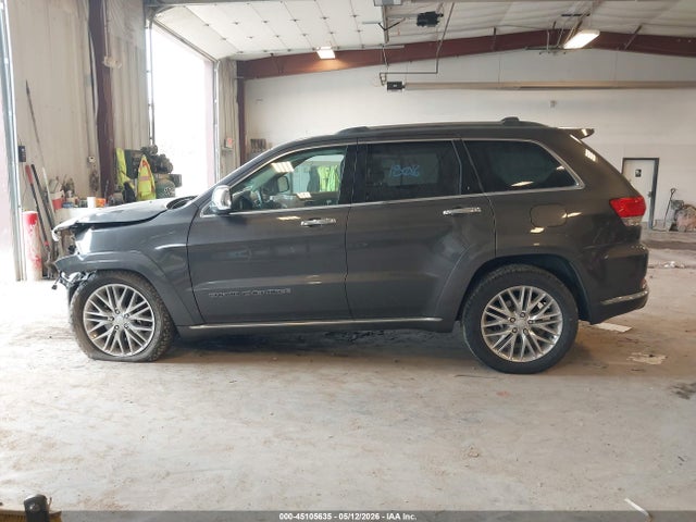 45105635 :رقم المزاد ، 1C4RJFJT1JC256888 vin ، 2018 Jeep Grand Cherokee Summit مزاد بيع