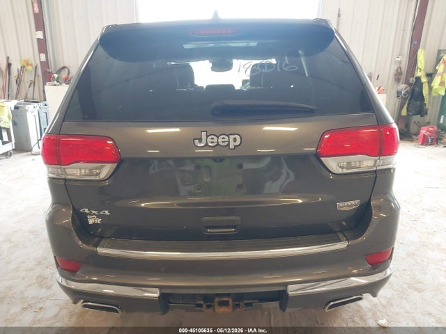 45105635 :رقم المزاد ، 1C4RJFJT1JC256888 vin ، 2018 Jeep Grand Cherokee Summit مزاد بيع