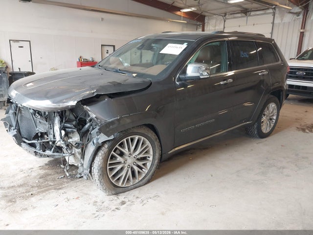 45105635 :رقم المزاد ، 1C4RJFJT1JC256888 vin ، 2018 Jeep Grand Cherokee Summit مزاد بيع