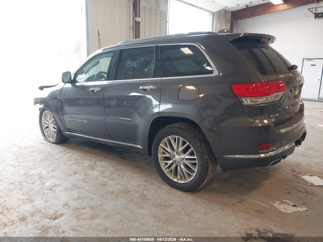 45105635 :رقم المزاد ، 1C4RJFJT1JC256888 vin ، 2018 Jeep Grand Cherokee Summit مزاد بيع