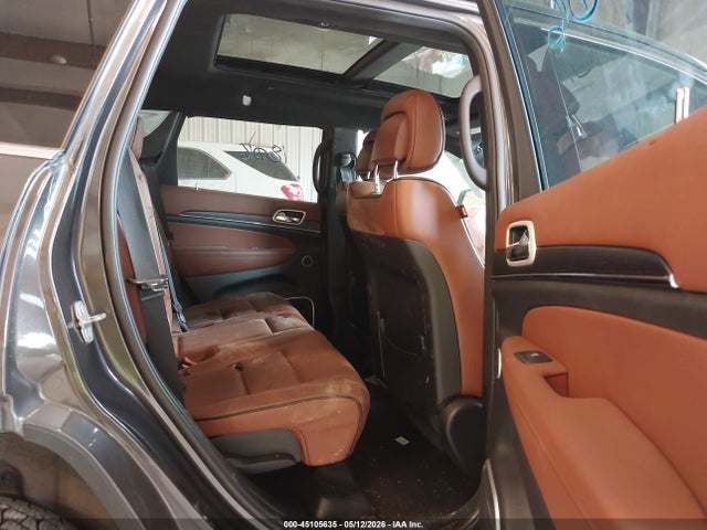 45105635 :رقم المزاد ، 1C4RJFJT1JC256888 vin ، 2018 Jeep Grand Cherokee Summit مزاد بيع