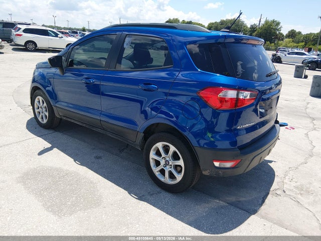 Aukcja sprzedaży 2019 Ford Ecosport Se, vin: MAJ3S2GE8KC251778, numer aukcji: 45105645