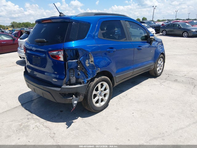 Aukcja sprzedaży 2019 Ford Ecosport Se, vin: MAJ3S2GE8KC251778, numer aukcji: 45105645
