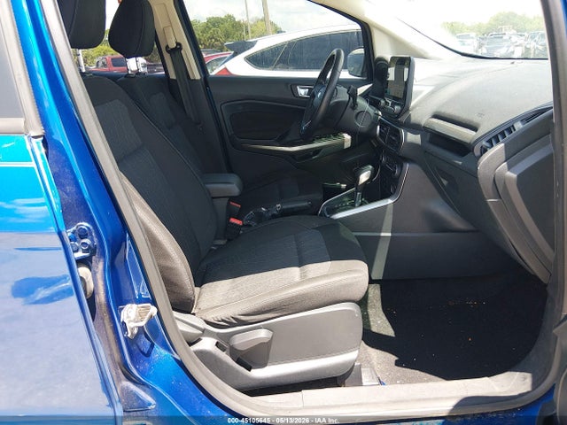 Aukcja sprzedaży 2019 Ford Ecosport Se, vin: MAJ3S2GE8KC251778, numer aukcji: 45105645