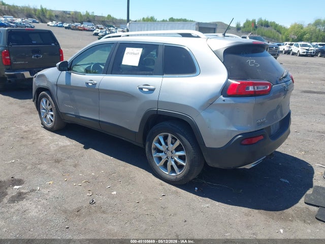 2015 Jeep Cherokee Limited მანქანა იყიდება აუქციონზე, vin: 1C4PJMDS1FW510958, აუქციონის ნომერი: 45105669