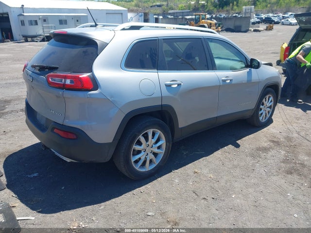 2015 Jeep Cherokee Limited მანქანა იყიდება აუქციონზე, vin: 1C4PJMDS1FW510958, აუქციონის ნომერი: 45105669