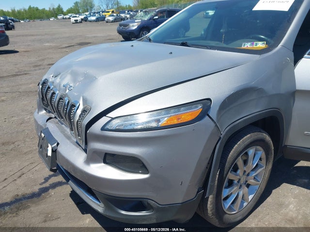 2015 Jeep Cherokee Limited მანქანა იყიდება აუქციონზე, vin: 1C4PJMDS1FW510958, აუქციონის ნომერი: 45105669
