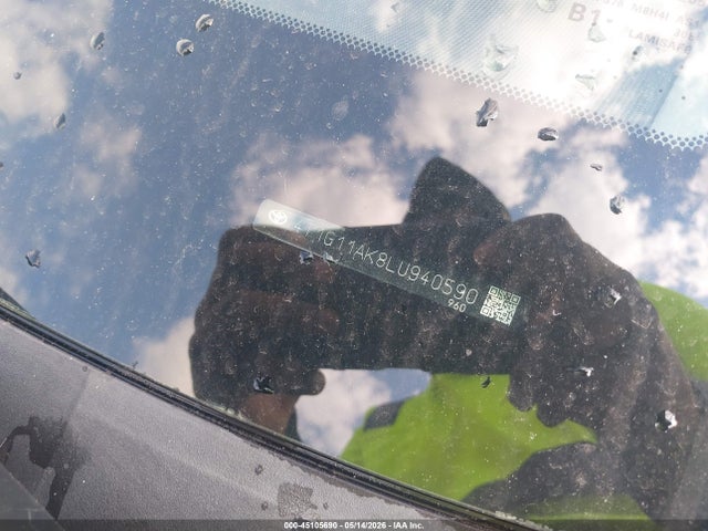 Продаж на аукціоні авто 2020 Toyota Camry Se, vin: 4T1G11AK8LU940590, номер лоту: 45105690