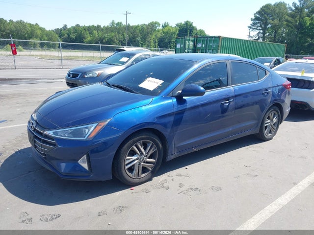 2020 Hyundai Elantra Sel მანქანა იყიდება აუქციონზე, vin: 5NPD84LF9LH556266, აუქციონის ნომერი: 45105691