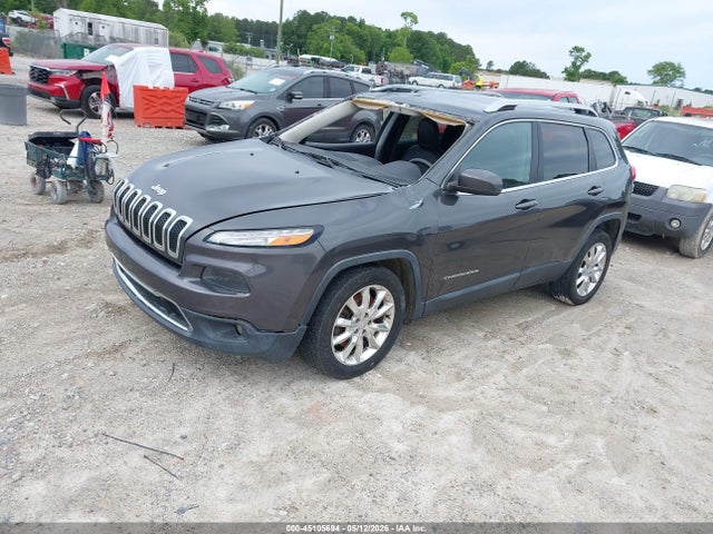 45105694 :رقم المزاد ، 1C4PJLDSXFW572708 vin ، 2015 Jeep Cherokee Limited مزاد بيع