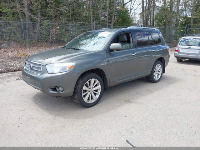 45105712 :رقم المزاد ، JTEJW3EH5A2044158 vin ، 2010 Toyota Highlander Hybrid Limited V6 مزاد بيع