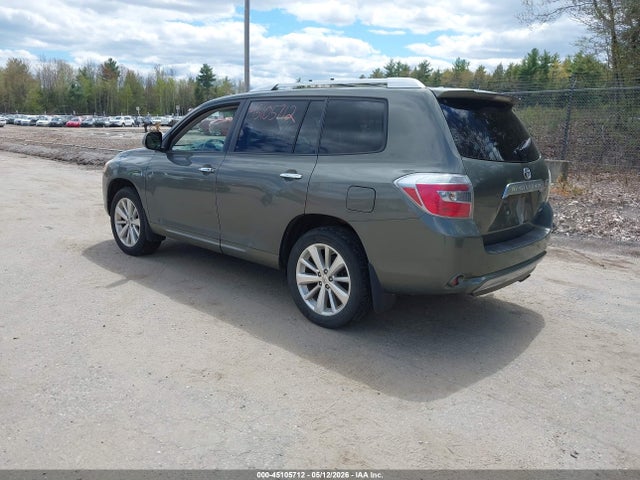 45105712 :رقم المزاد ، JTEJW3EH5A2044158 vin ، 2010 Toyota Highlander Hybrid Limited V6 مزاد بيع
