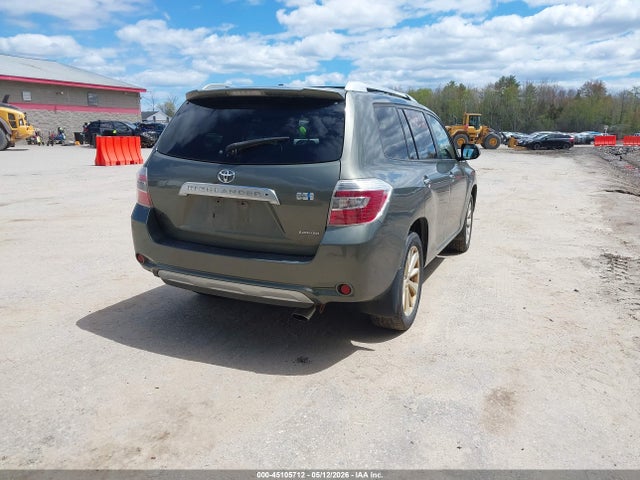45105712 :رقم المزاد ، JTEJW3EH5A2044158 vin ، 2010 Toyota Highlander Hybrid Limited V6 مزاد بيع