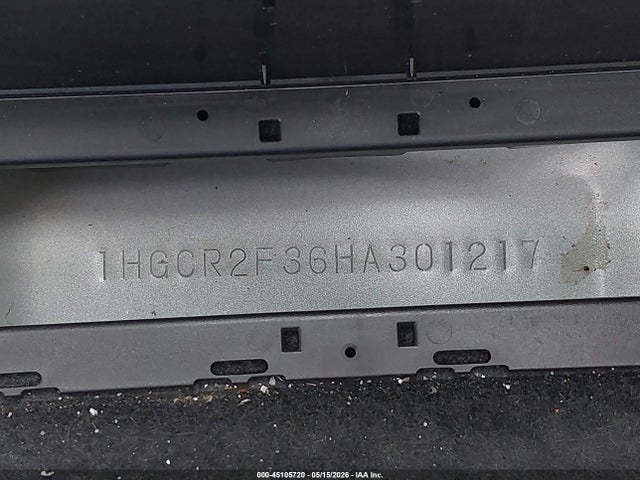 Aukcja sprzedaży 2017 Honda Accord Lx, vin: 1HGCR2F36HA301217, numer aukcji: 45105720
