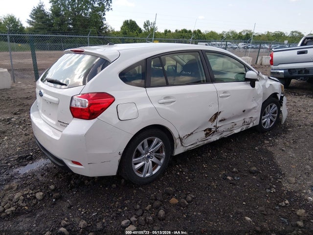 45105723 :رقم المزاد ، JF1GPAB61G8251550 vin ، 2016 Subaru Impreza 2.0i Premium مزاد بيع