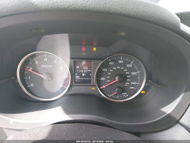 45105723 :رقم المزاد ، JF1GPAB61G8251550 vin ، 2016 Subaru Impreza 2.0i Premium مزاد بيع