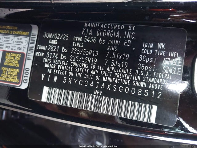 KIA Ev6 Light Long Range Rwd 2025 5XYC34JAXSG008512 Image 9
