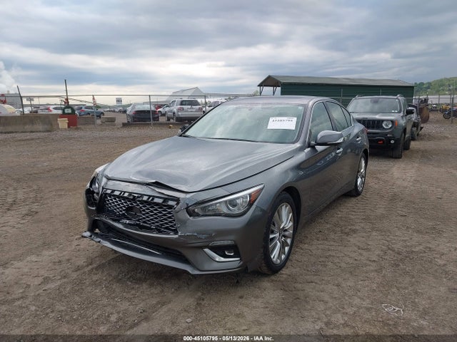 2021 Infiniti Q50 Luxe Awd მანქანა იყიდება აუქციონზე, vin: JN1EV7BR6MM756185, აუქციონის ნომერი: 45105795