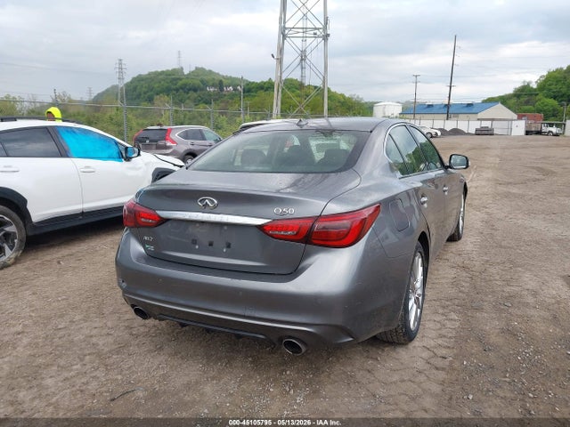 2021 Infiniti Q50 Luxe Awd მანქანა იყიდება აუქციონზე, vin: JN1EV7BR6MM756185, აუქციონის ნომერი: 45105795