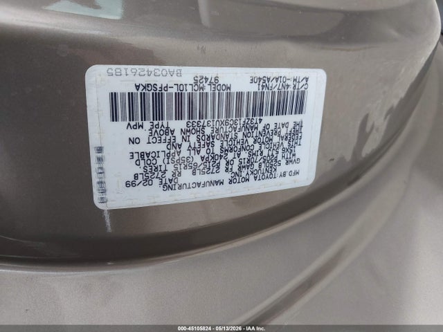 Продажа на аукционе авто 1999 Toyota Sienna Le, vin: 4T3ZF13C9XU137333, номер лота: 45105824